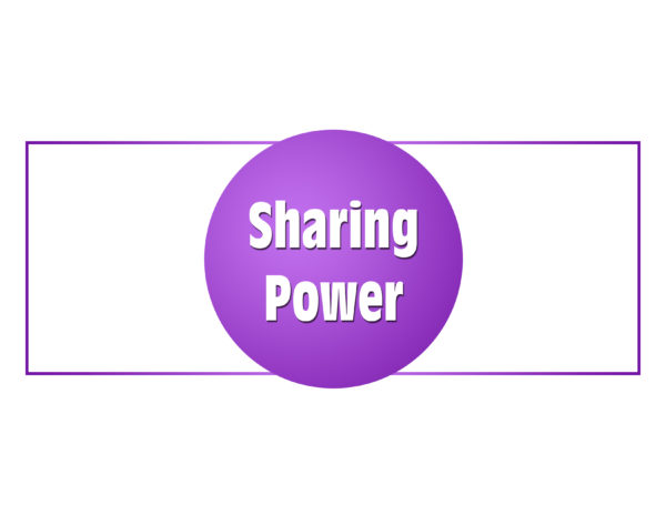 Sharing Power (v. Empowering)